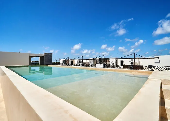 Escape - Stylish Pool, Gym & Parking Apartamento Tulum