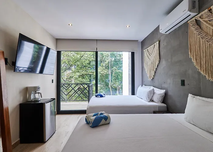 Escape - Stylish Pool, Gym & Parking Apartamento Tulum