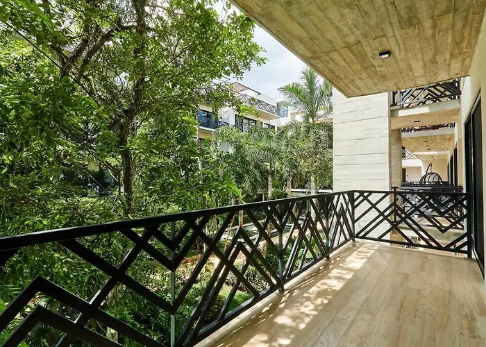 Escape - Stylish Pool, Gym & Parking Apartamento Tulum